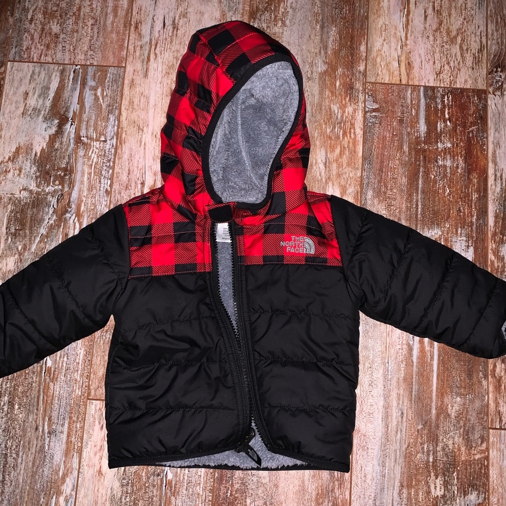 North Face Baby Puffer Reversible Size 6-12 months